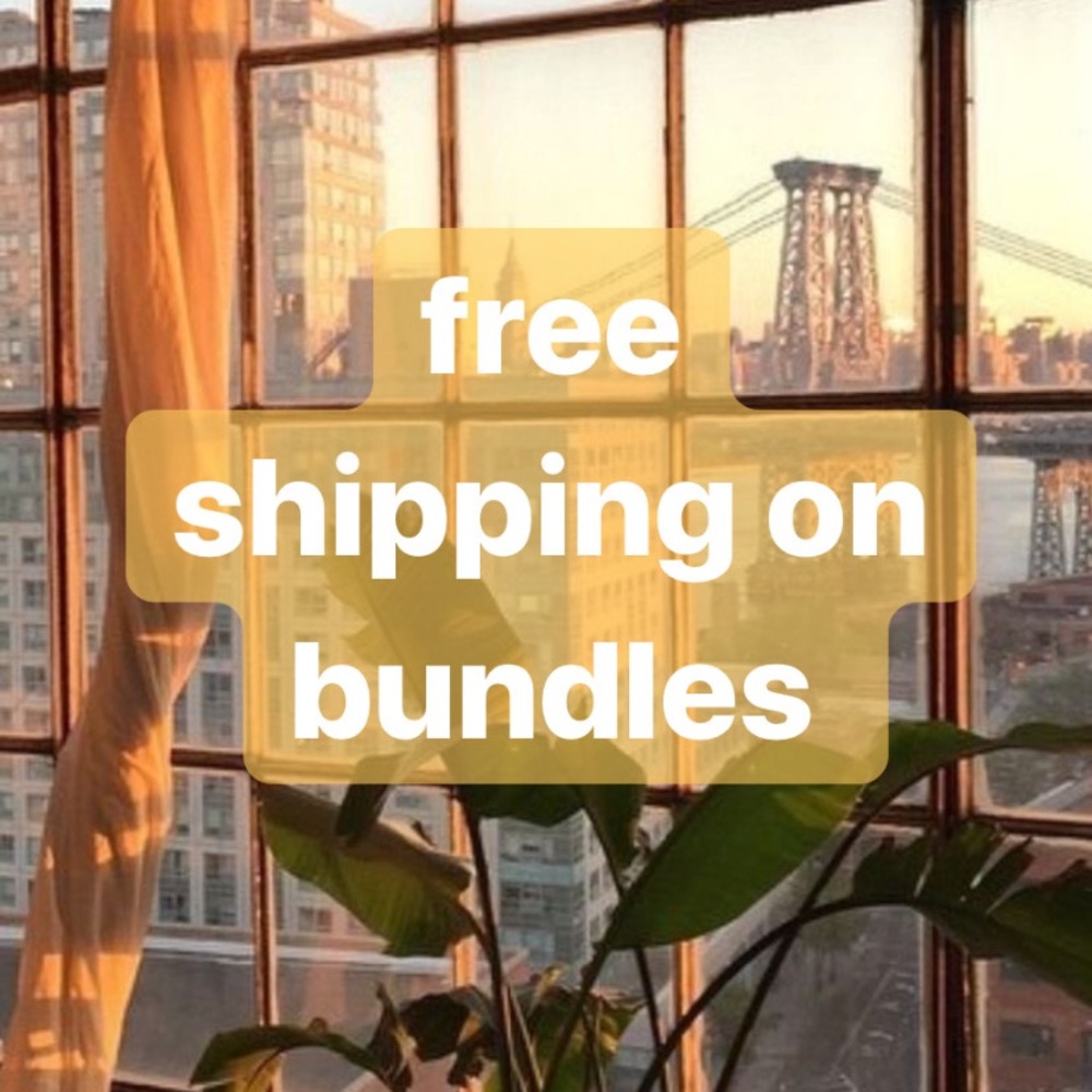 FREE SHIP ON BUNDLES IN MY SHOP